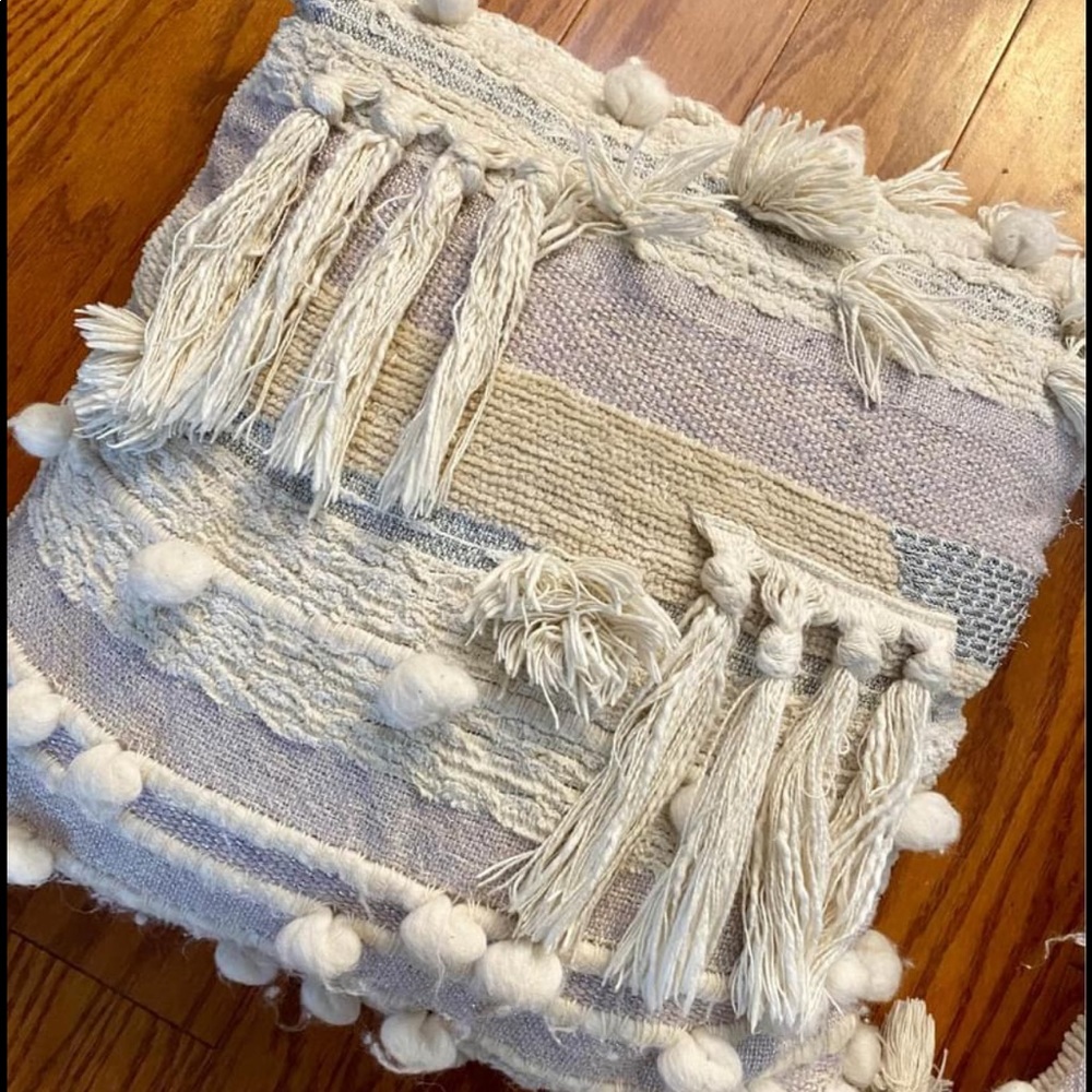 Anthropologie Boho Pillow Pair